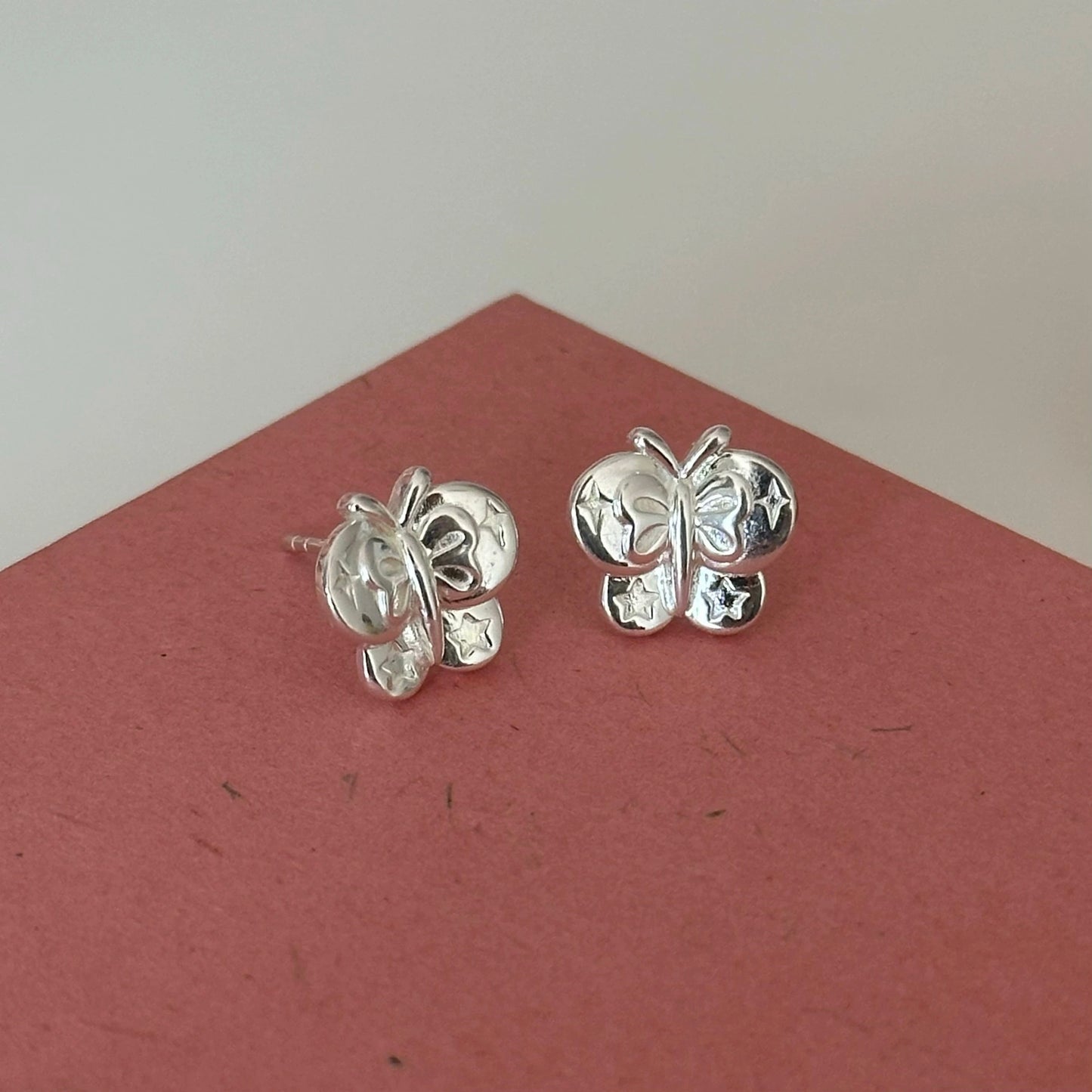 Evie Glint Flutter Studs