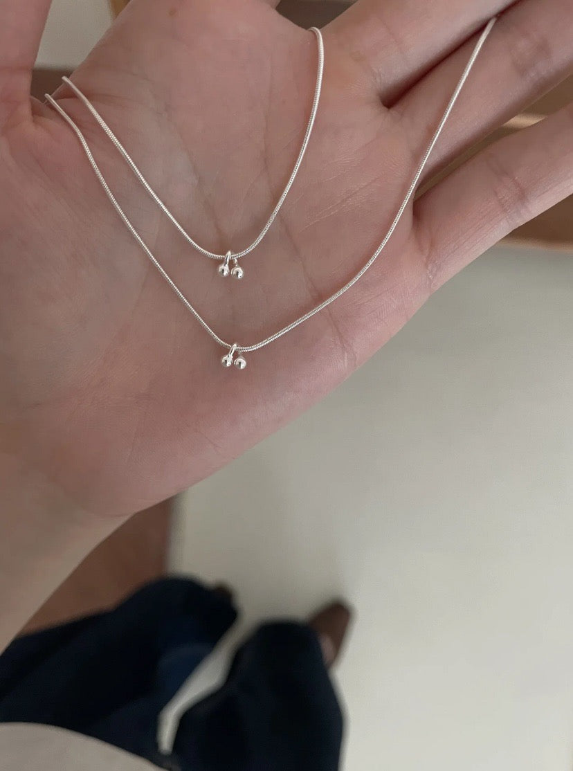 Millie Mini Cherry Charm Necklace