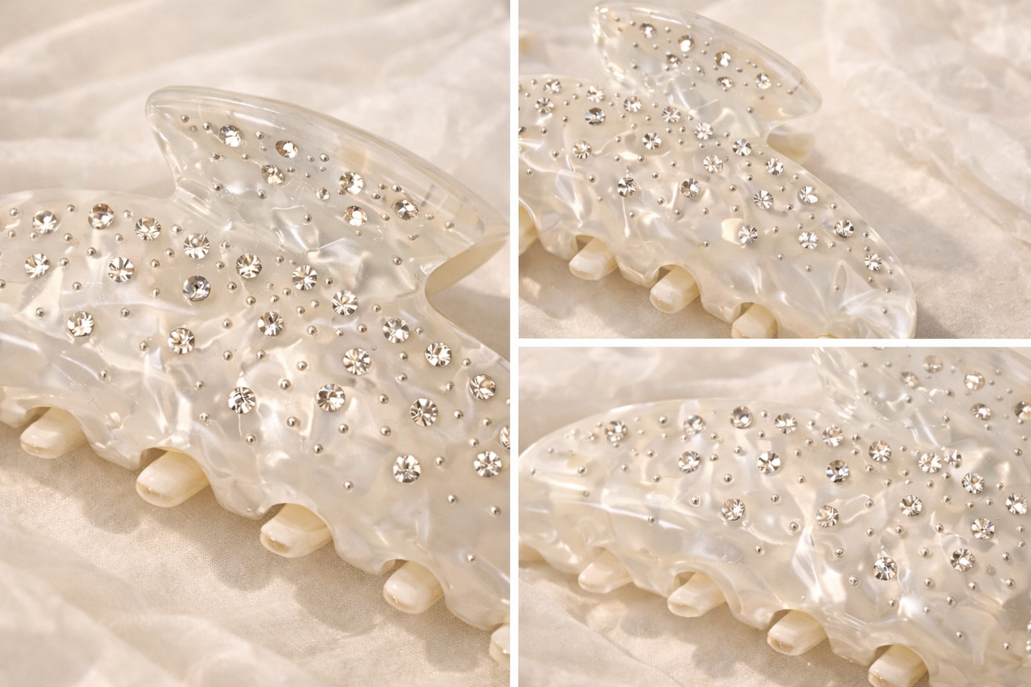 Elara Pearl Gleam Hair Claw