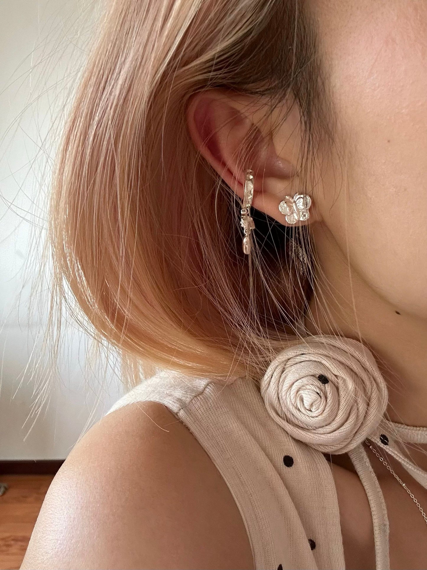 Evie Glint Flutter Studs