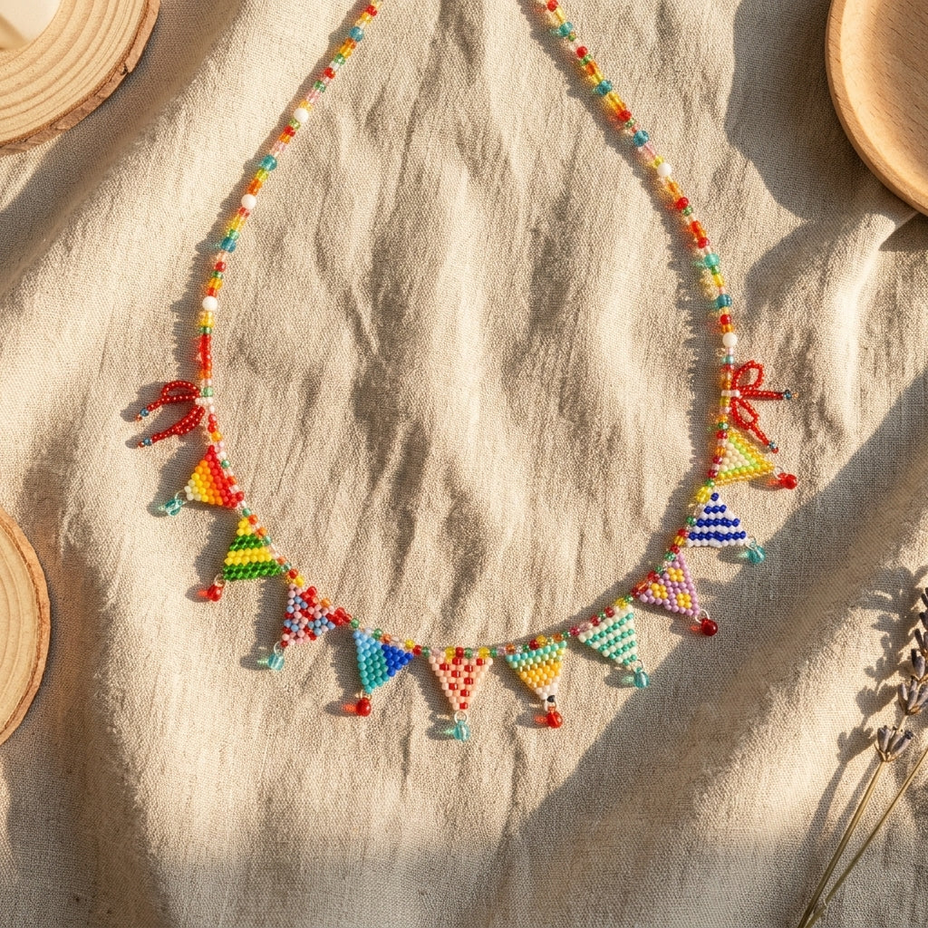 Calira Festival Bead Necklace