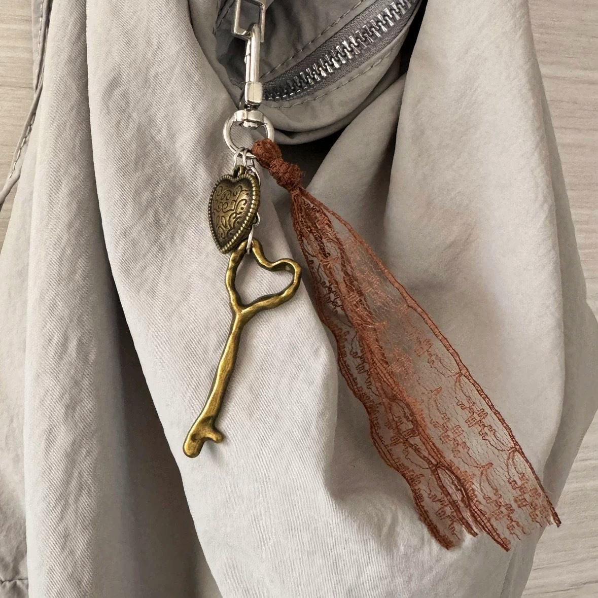 Renee Lace Key Charm