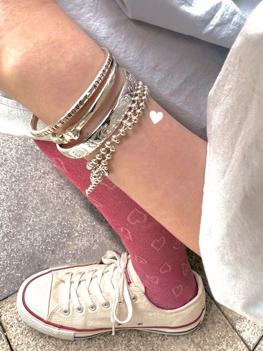 Juno Heartline Edge Bangle
