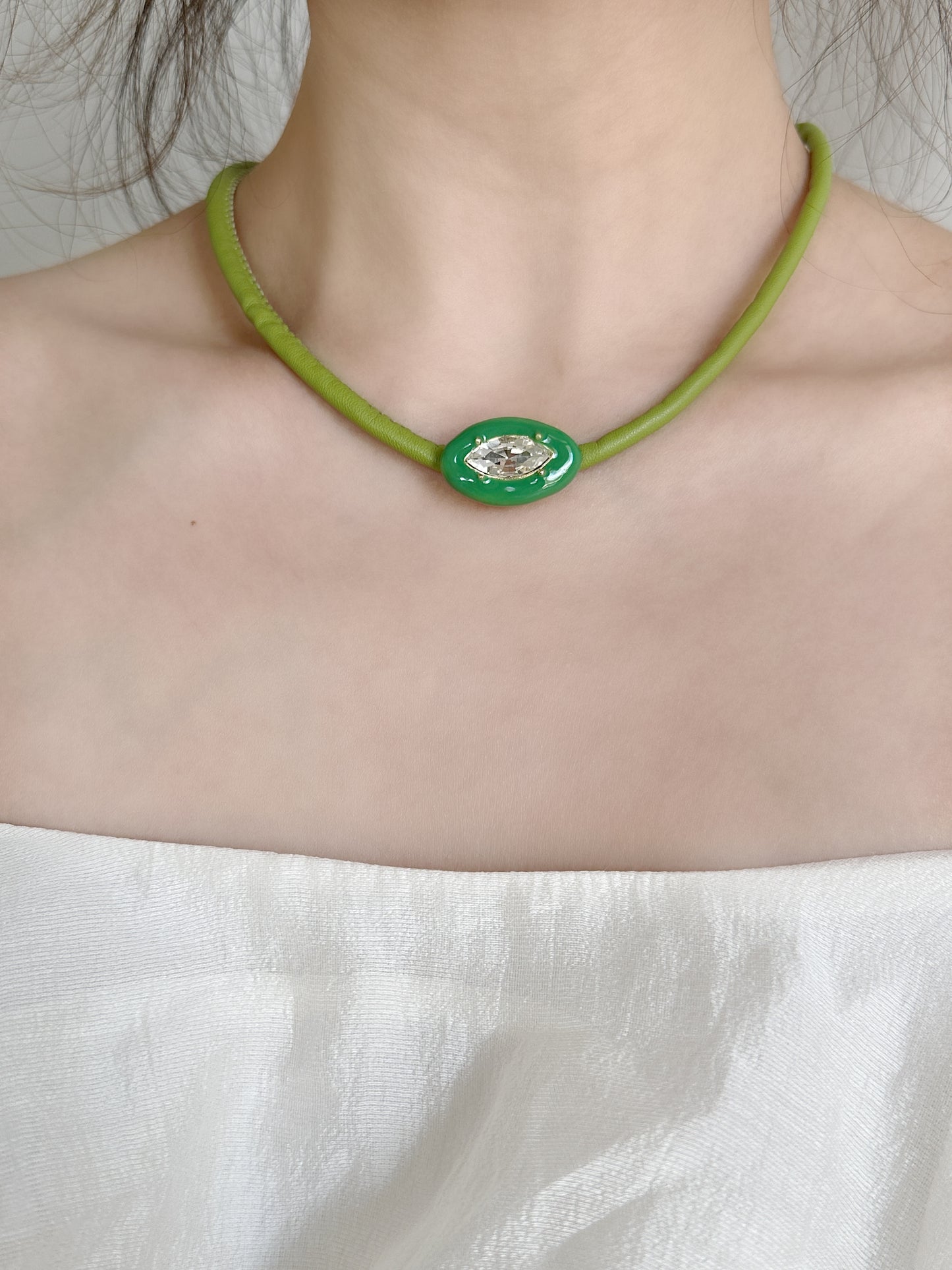 Rebel Leather Necklace