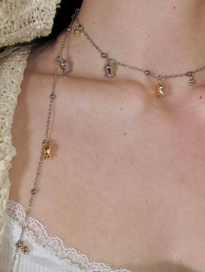 Elowen Lily Garland Necklace