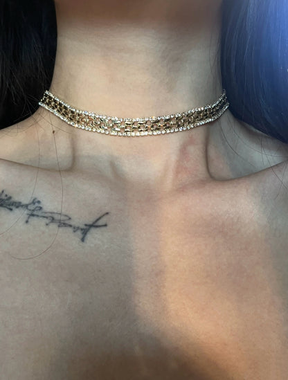 Elodie Gleam Chain Choker