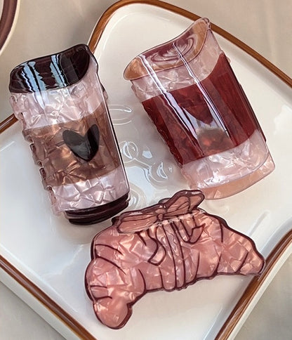 Maribel Rosé Hair Claw