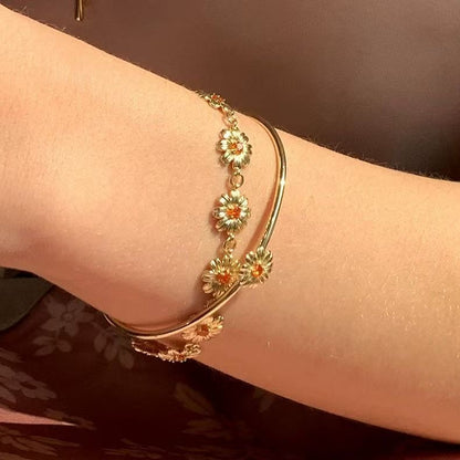 Aurelia Gerbera Bloom Bracelet