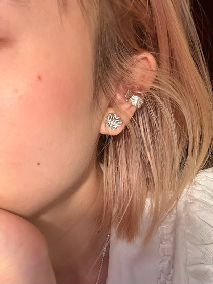 Evie Glint Flutter Studs