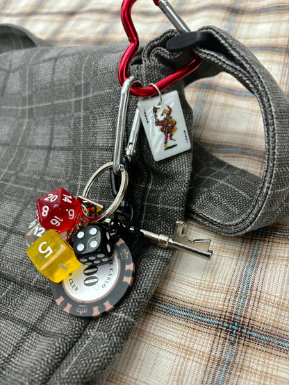 Harley Joker Bag Charm
