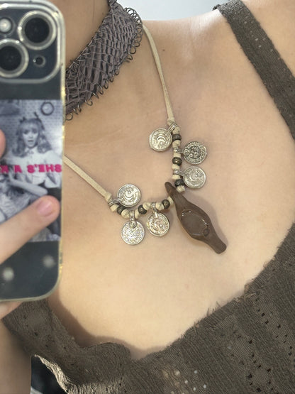 Ellie Coin Necklace Set