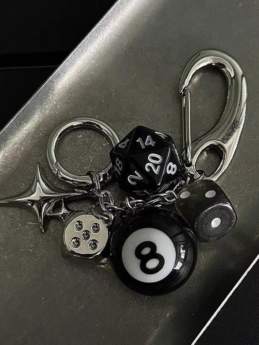 Nebula Eight Dice Bag Charm