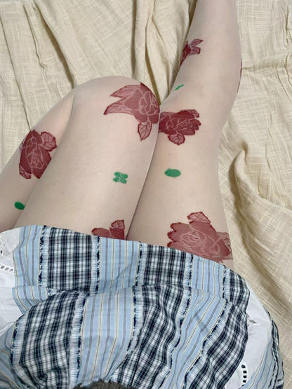 Rose Whisper Sheer Tights