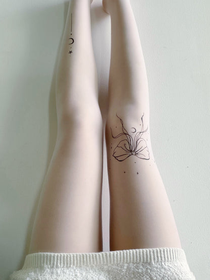 Elysia Bow Sheer Tights