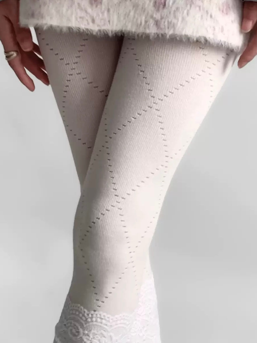 Vera Soft Crisscross Tights