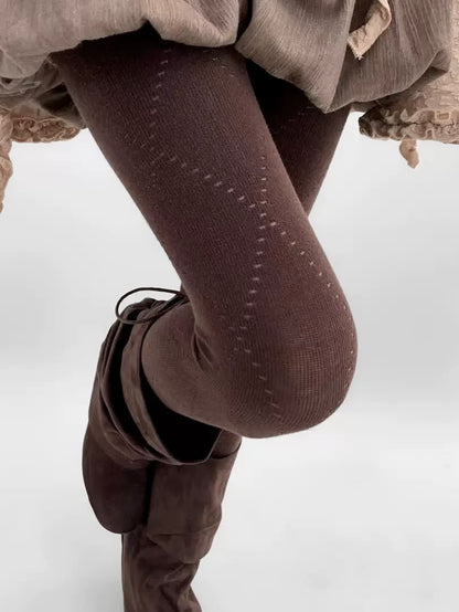 Vera Soft Crisscross Tights
