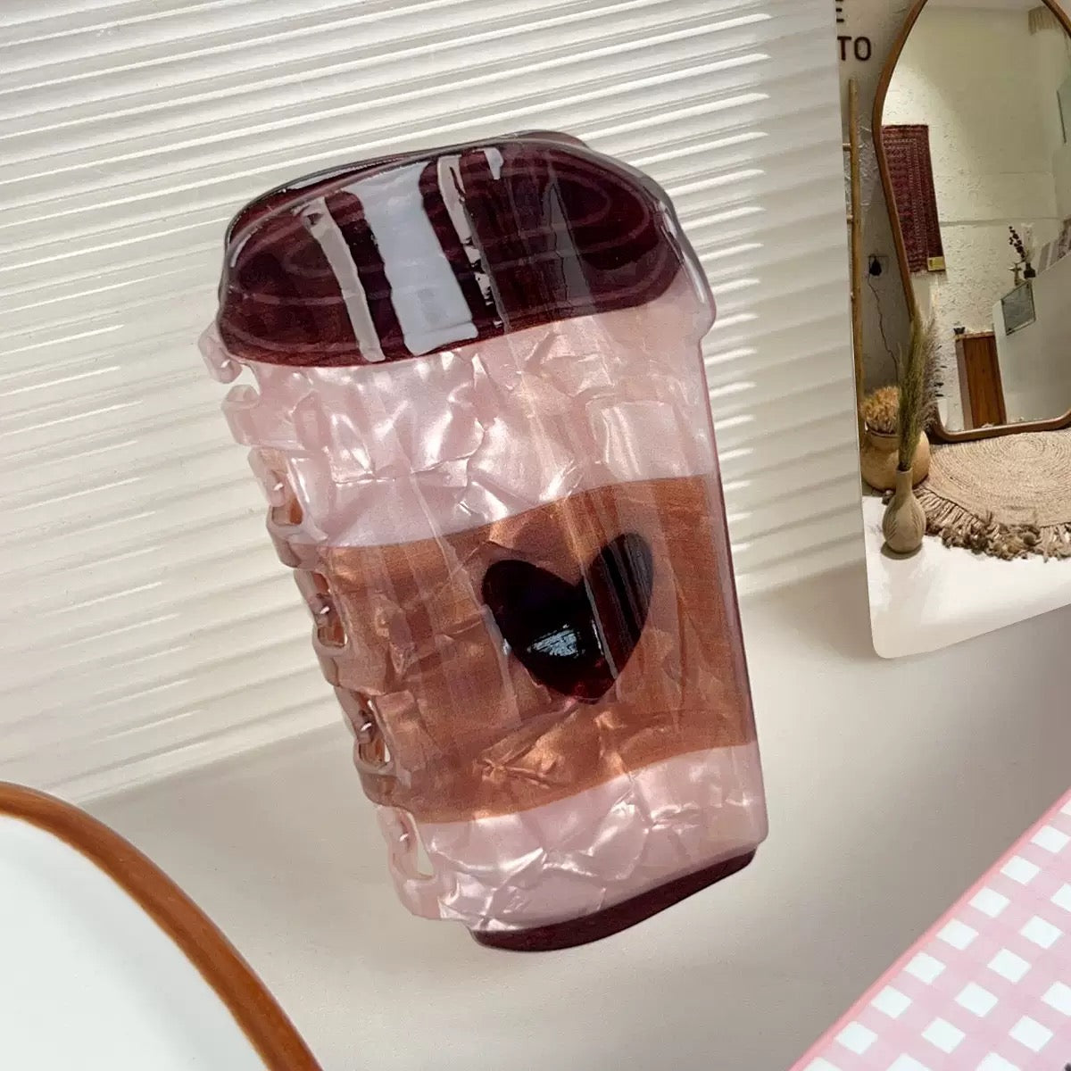 Maribel Rosé Hair Claw