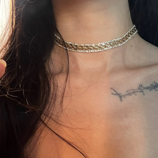 Elodie Gleam Chain Choker