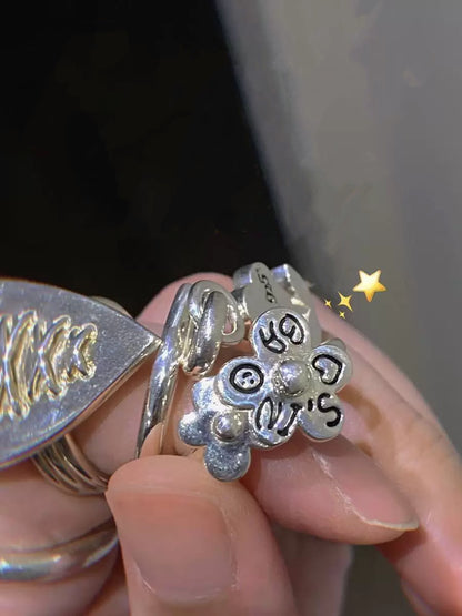 Molly Doodle Flower Ring