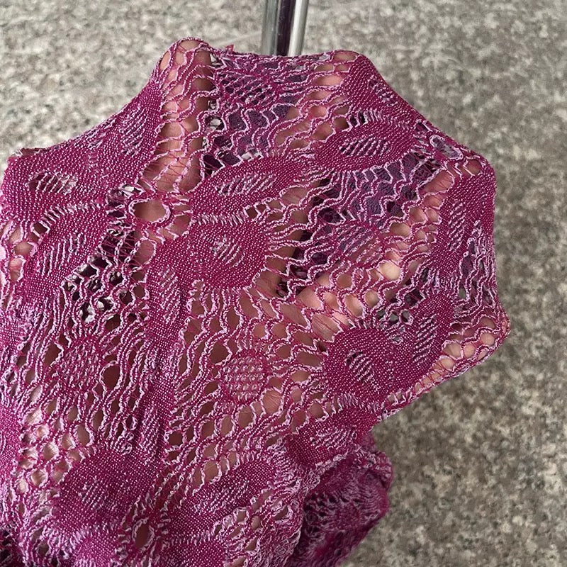 Iris Floral Fishnet Tights