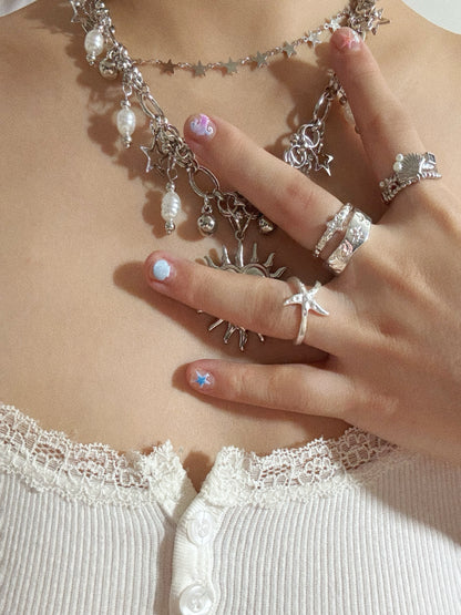 Marina Oceanic Ring Set
