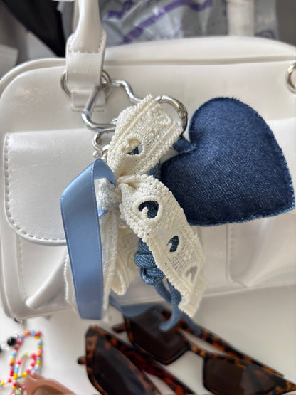 Roxy Indigo Heart Charm