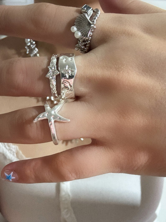 Marina Oceanic Ring Set