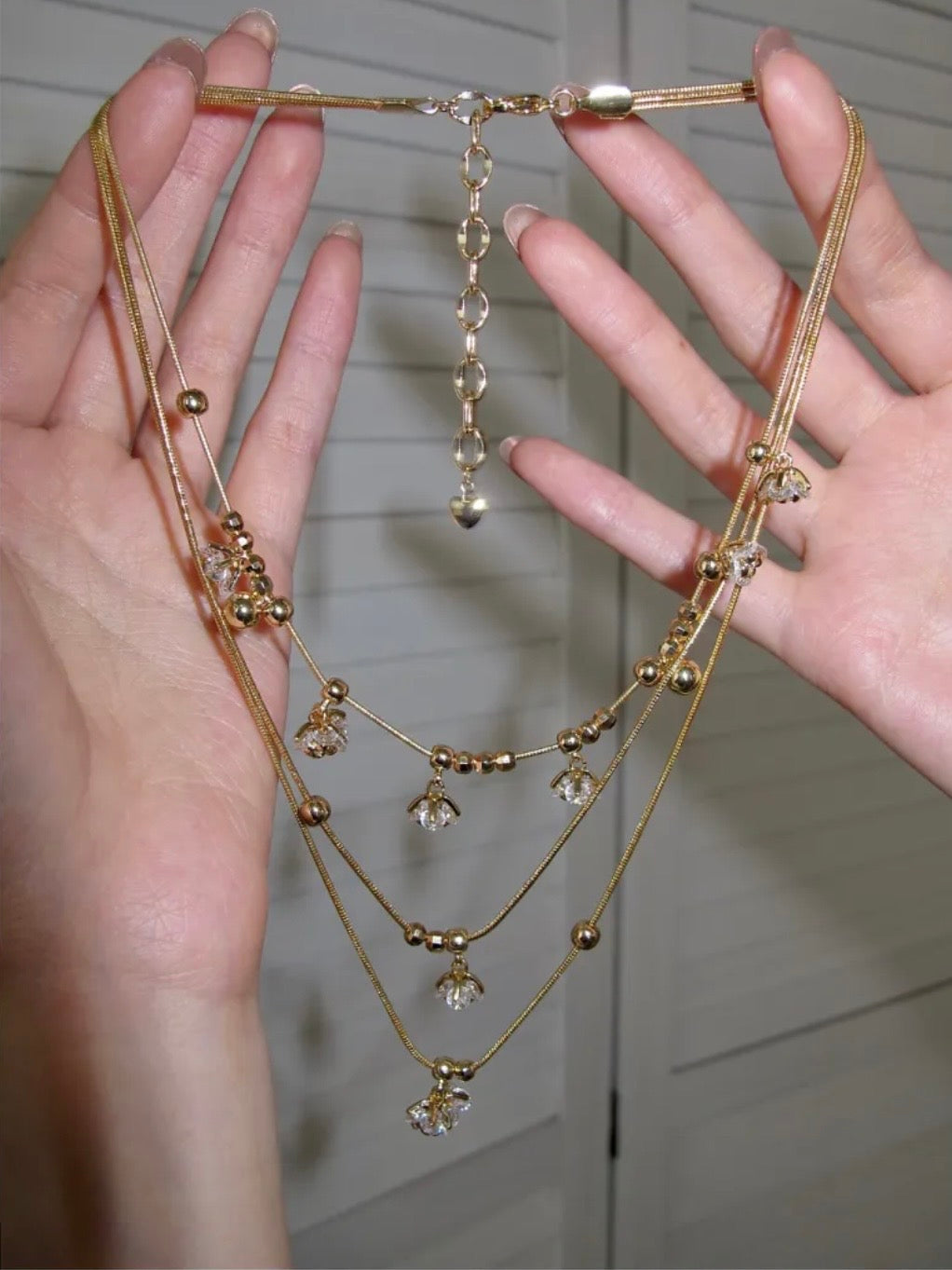 Lilium Dewdrop Necklace