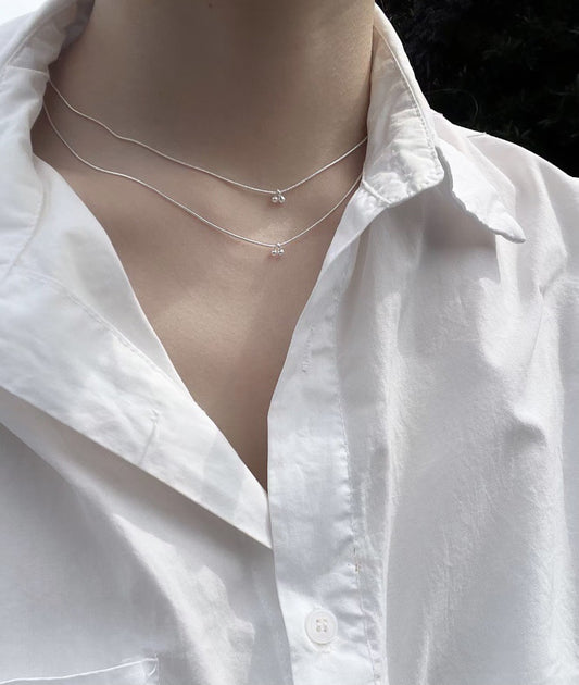 Millie Mini Cherry Charm Necklace