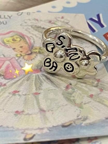 Molly Doodle Flower Ring