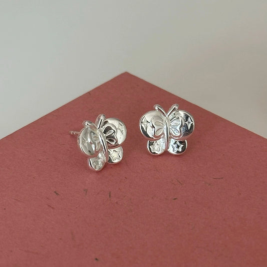 Evie Glint Flutter Studs