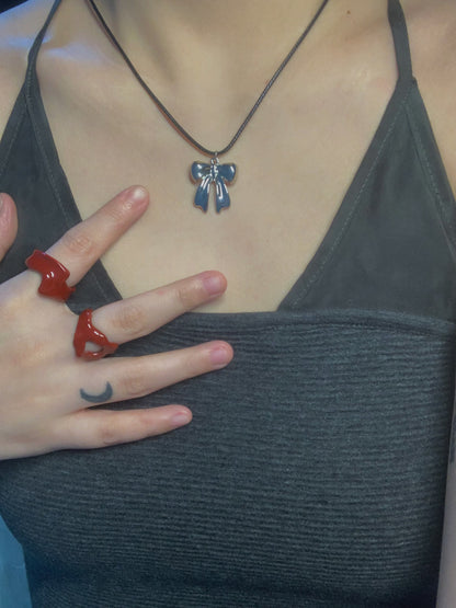 Cynthia Bow Necklace