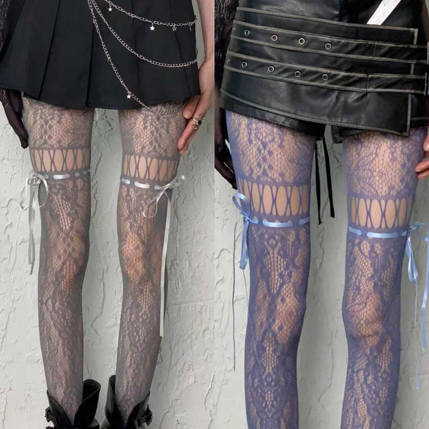 Pixie Crisscross Lace Tight