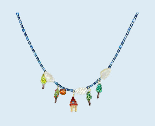 Skye Coastal Escape Charm Necklace