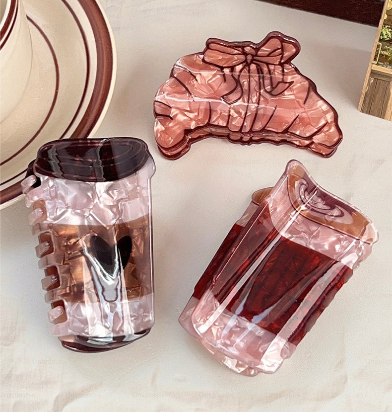 Maribel Rosé Hair Claw