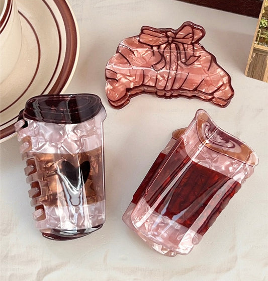 Maribel Rosé Hair Claw