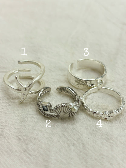 Marina Oceanic Ring Set