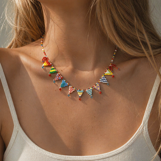 Calira Festival Bead Necklace