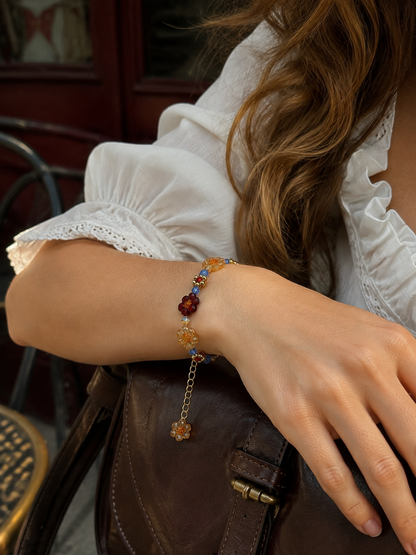 Cecily Wildflower Garden Necklace & Bracelet