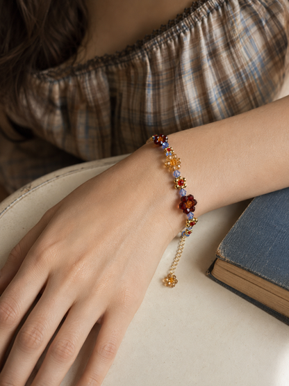 Cecily Wildflower Garden Necklace & Bracelet
