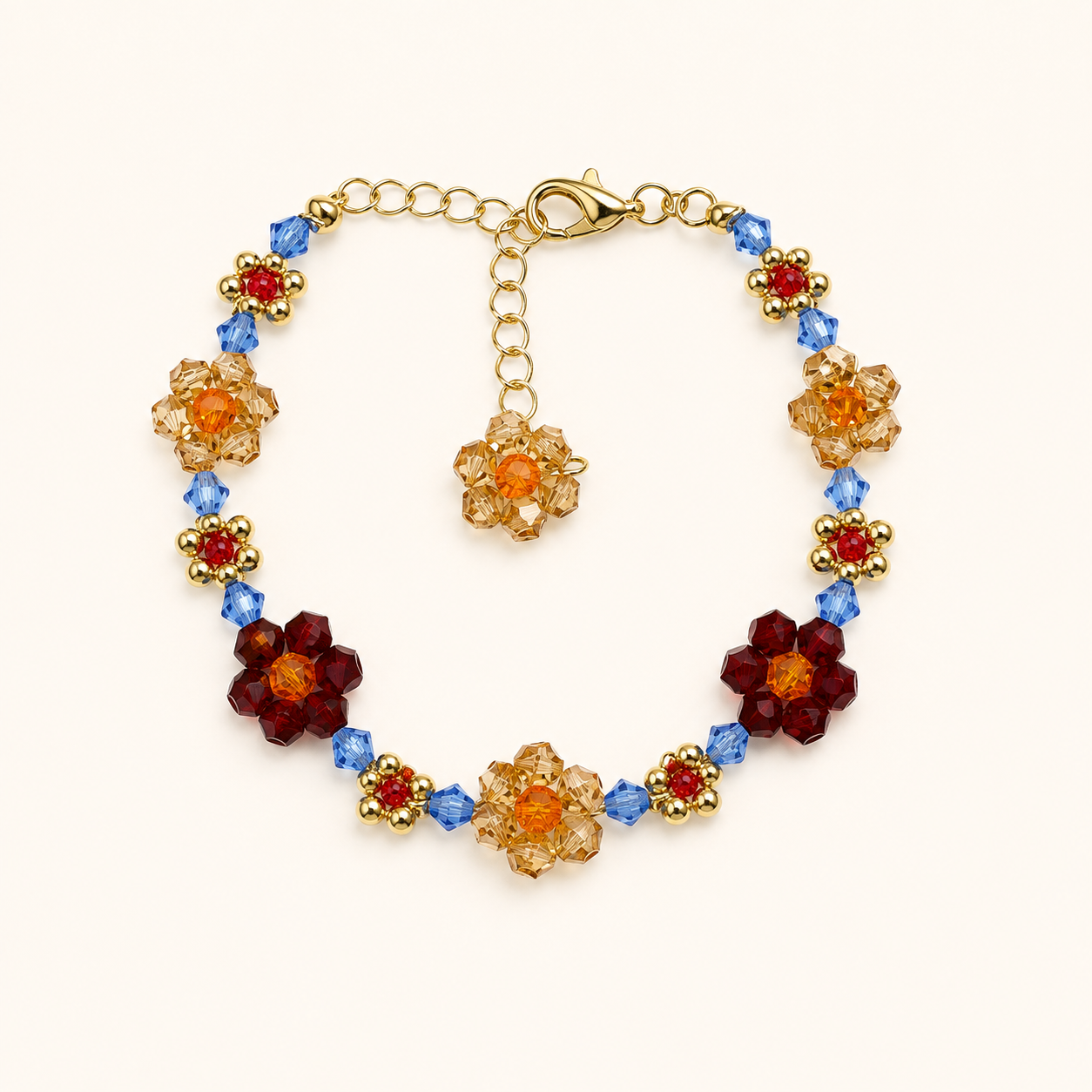 Cecily Wildflower Garden Necklace & Bracelet