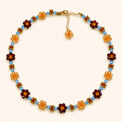 Cecily Wildflower Garden Necklace & Bracelet