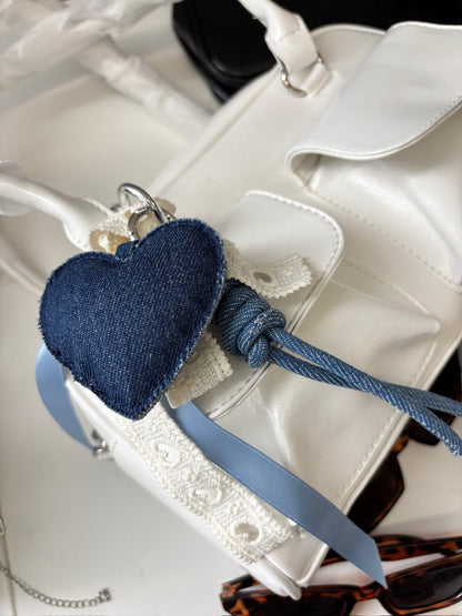 Roxy Indigo Heart Charm