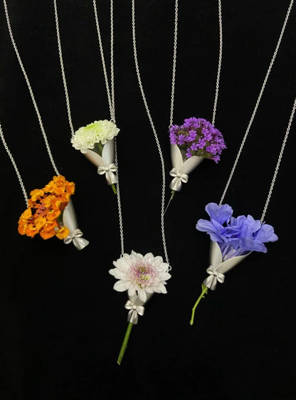 Flora Everfresh Bouquet Necklace
