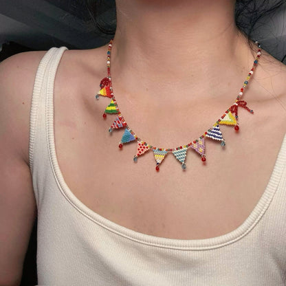 Calira Festival Bead Necklace
