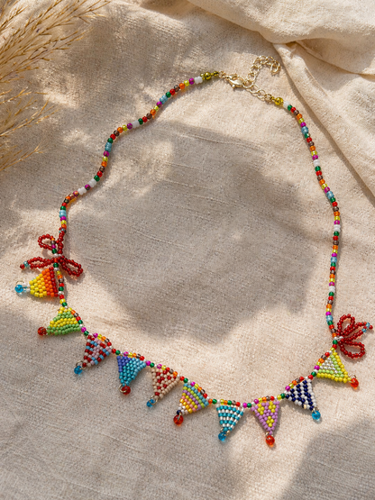 Calira Festival Bead Necklace