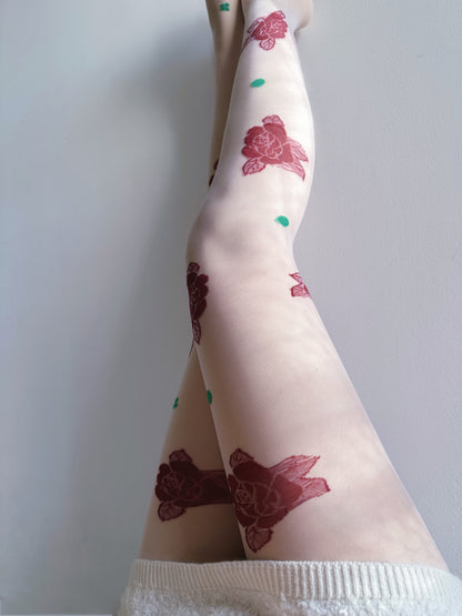 Rose Whisper Sheer Tights