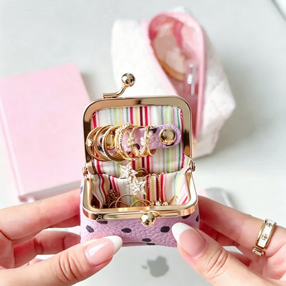 Pippa Dot Mini Jewelry Case