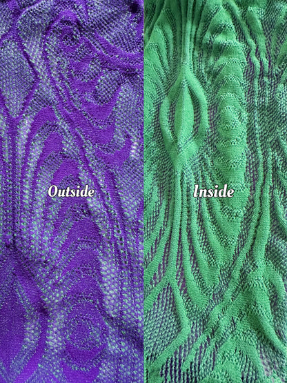 Lilith Baroque Sheer Tights