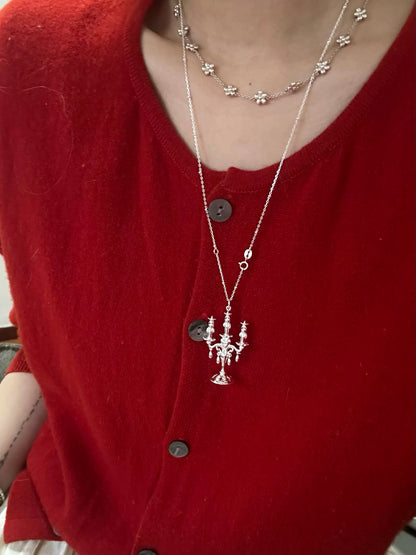 Agnes Candlestick Necklace